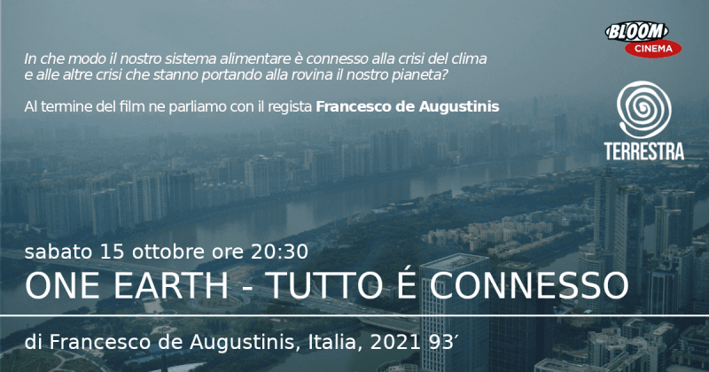 One Earth - Tutto è Connesso, Francesco de Augustinis