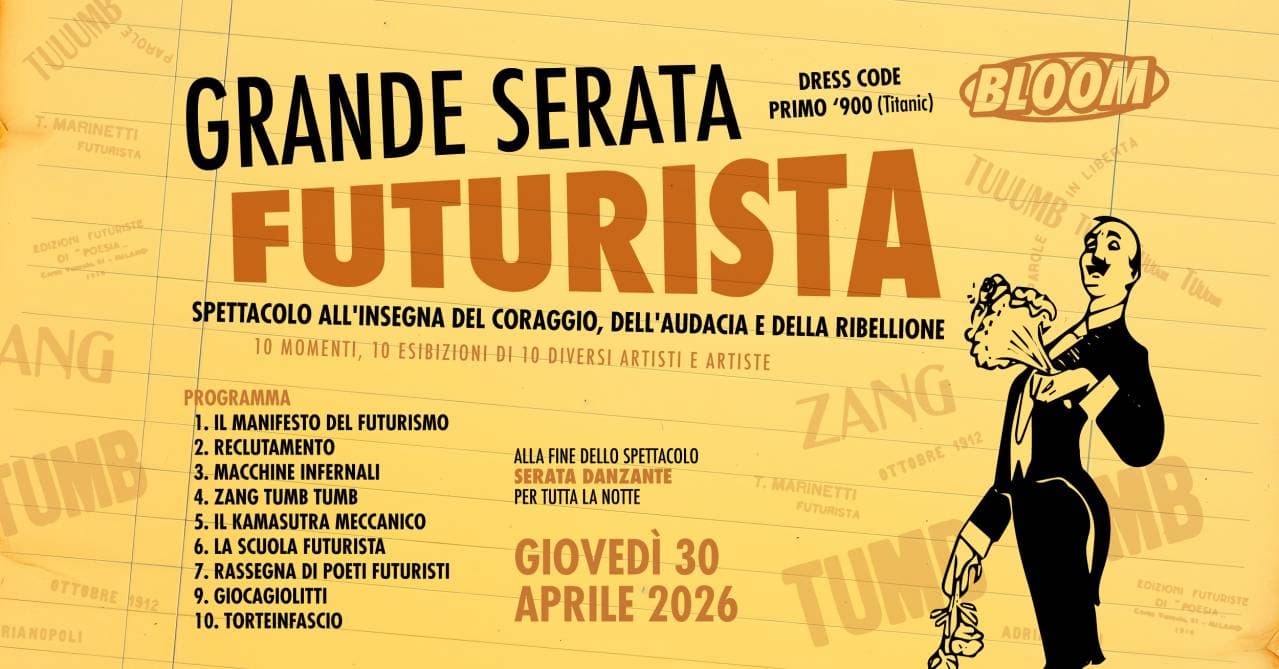 GRANDE SERATA FUTURISTA