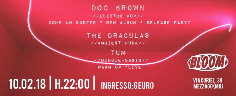 Docbrown release party / The Draculas + Tum