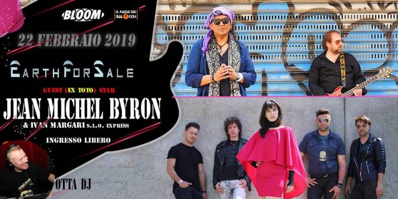 Jean Michel Byron (exTOTO) + Earth for Sale