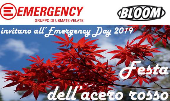 EMERGENCY DAY - Festa dell'Acero Rosso