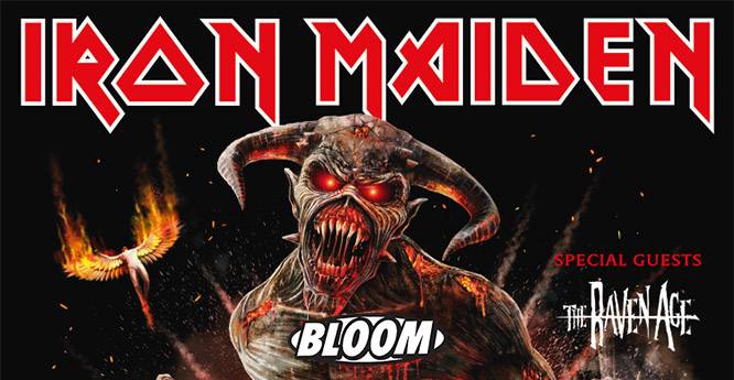 Iron Maiden live al Bloom