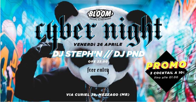 Cyber Night - DJ STEPH'N / DJ PND