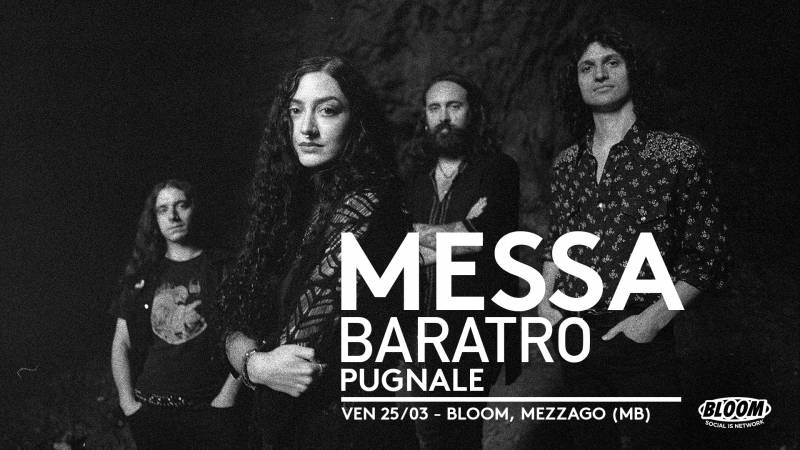 Messa "Close" tour + Batatro + Pugnale 