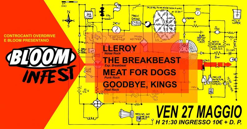 Bloom In Fest w/ Lleroy + The Breakbeast + Meat For Dogs + Goodbye, Kings 