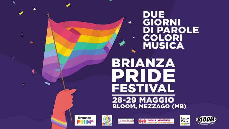 Brianza Pride Festival - Due giorni di parole, colori e musica 