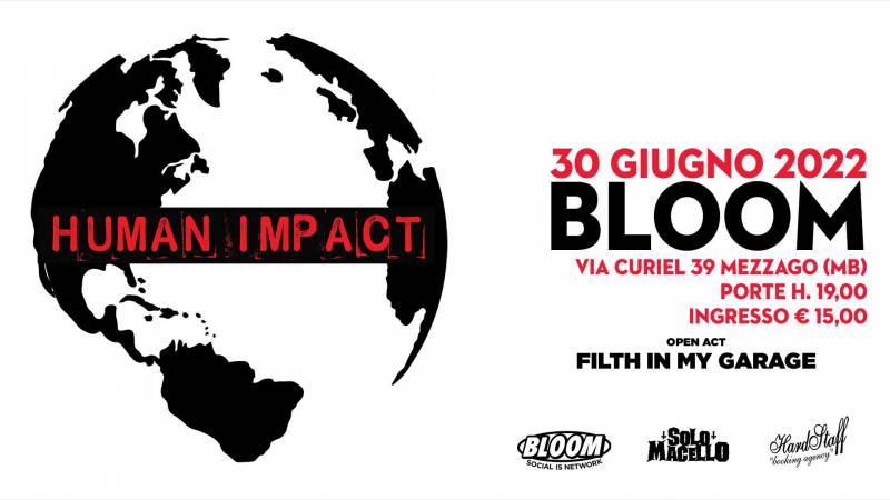 CANCELLATO | SoloMacello |  Human Impact + Filth In My Garage  di Mezzago