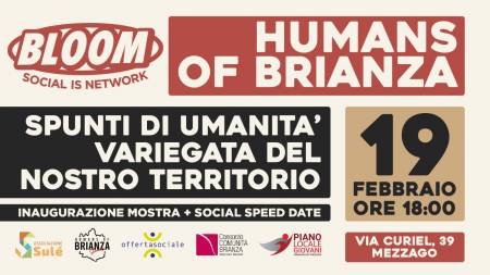 Inaugurazione dell'esposizione Humans of Brianza + Social Speed Date
