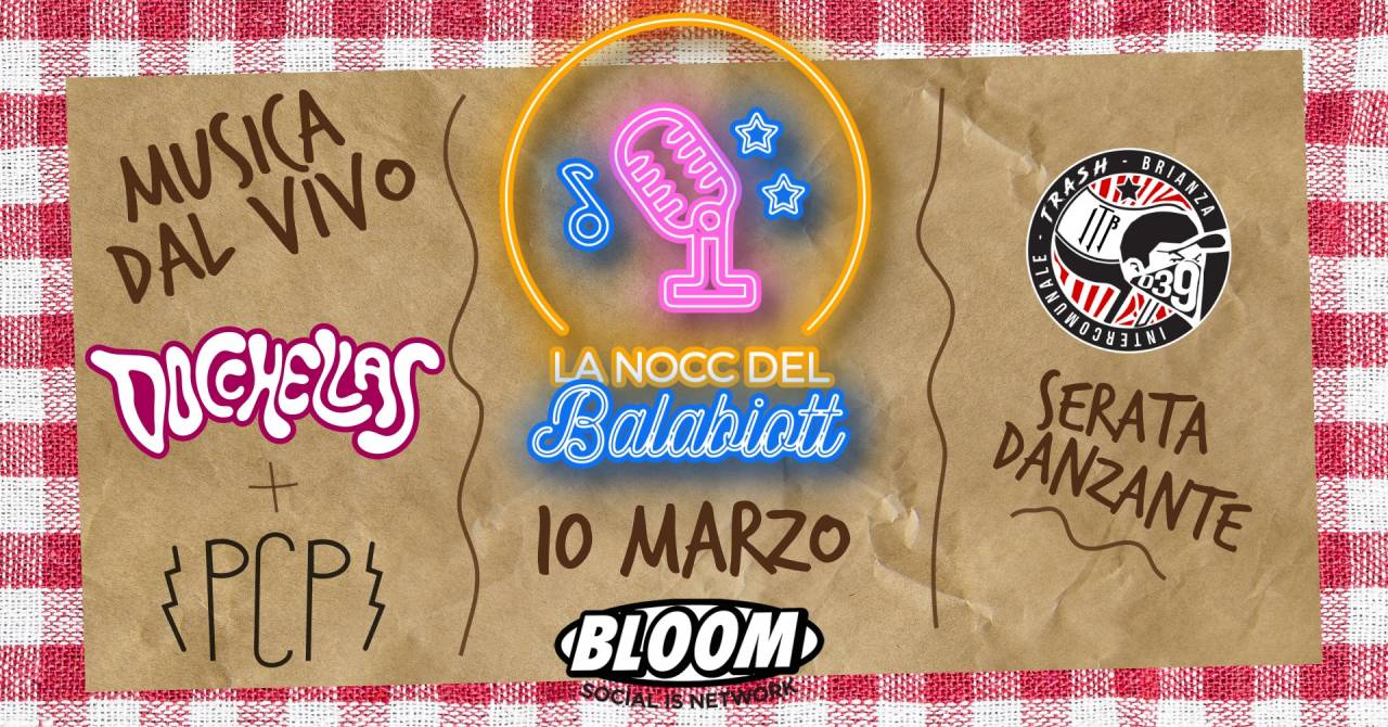 La nocc del Balabiott: Docchellas live + ITB djset
