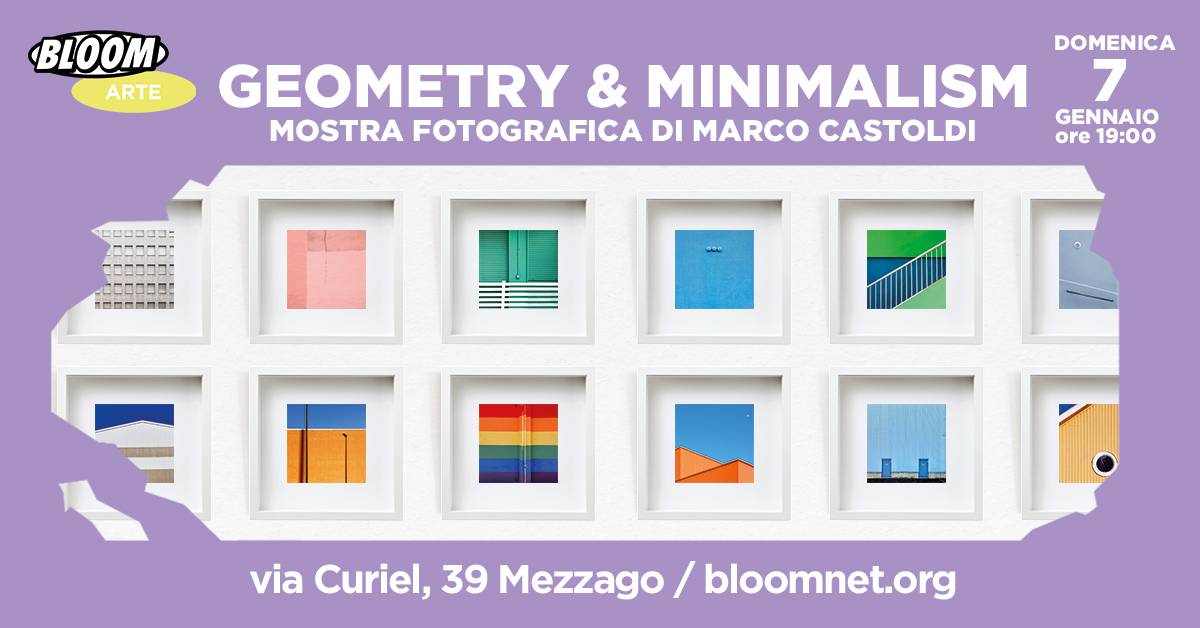 Inaugurazione della mostra fotografica Geometry&Minimalism di Marco Castoldi
