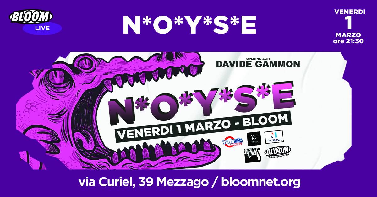 N*O*Y*S*E + Davide Gammon