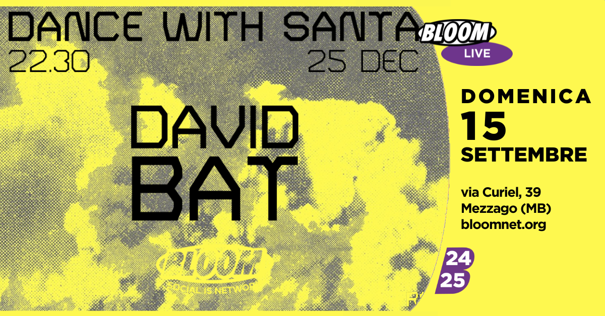 Dance w/ Santa | David + B.A.T. dj set