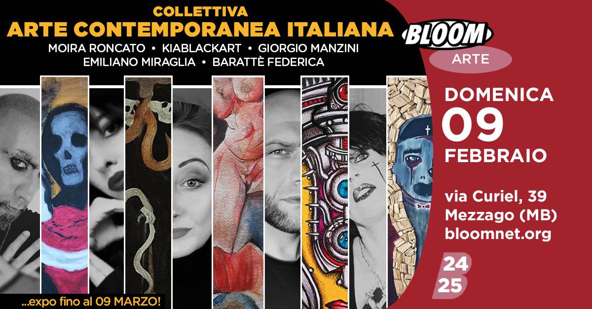 Inaugurazione della mostra "Un'esposizione collettiva di Arte Contemporanea Italiana"