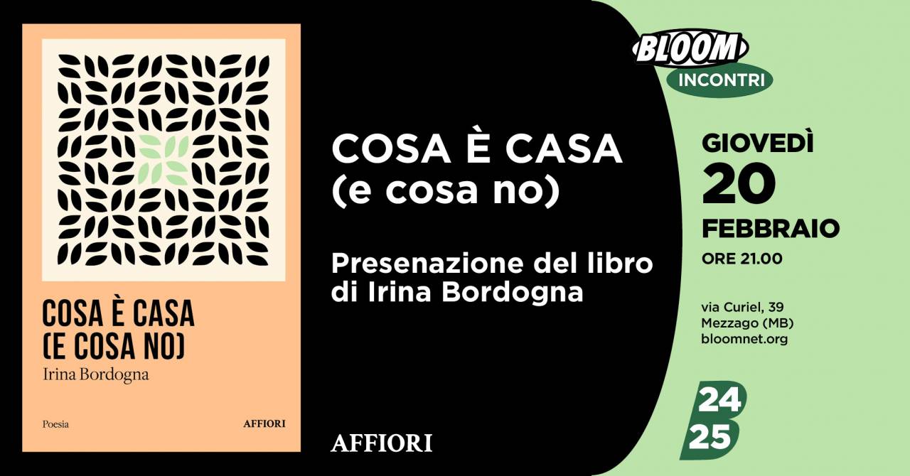 Presentazione del libro “Cosa è casa (e cosa no)” di Irina Bordogna