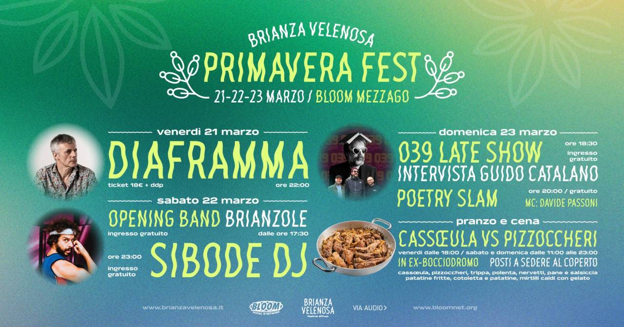 Primavera Fest Day 1 | Diaframma