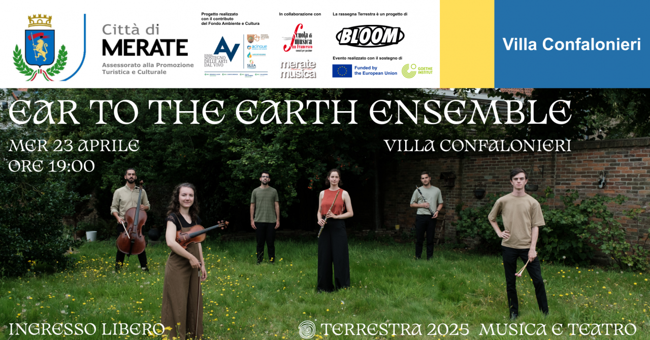 TERRESTRA25 | Ear to the Earth Ensemble – Ensemble internazionale di musica contemporanea dedicato alla natura