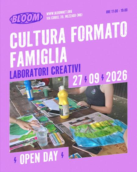 Cultura Formato Famiglia - Laboratori