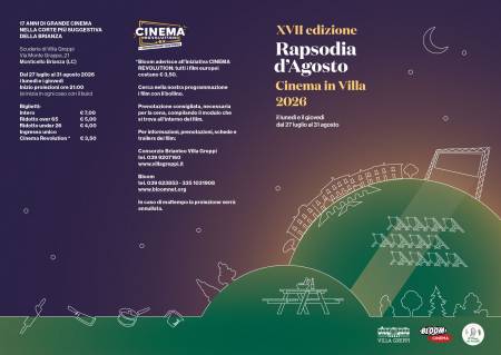 Rapsodia d'agosto - Cinema in villa 2026