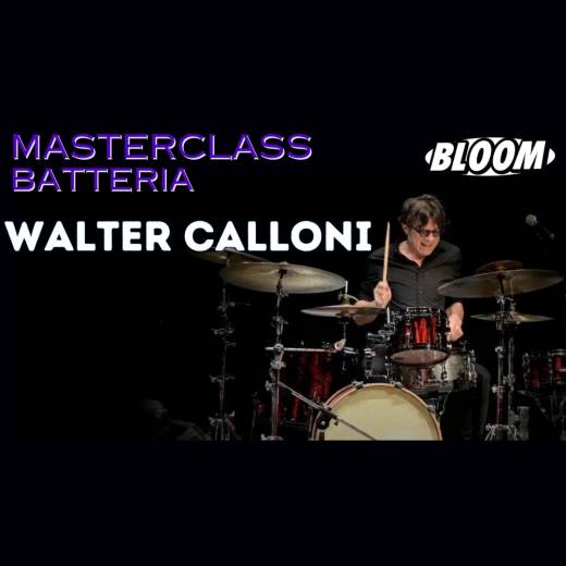 Masterclass di batteria w/ Walter Calloni