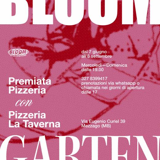 Bloom Garten w/ Bar, Cucina & Premiata Pizzeria