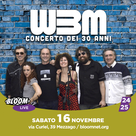 Wangy Blues Machine - concerto dei 30 anni