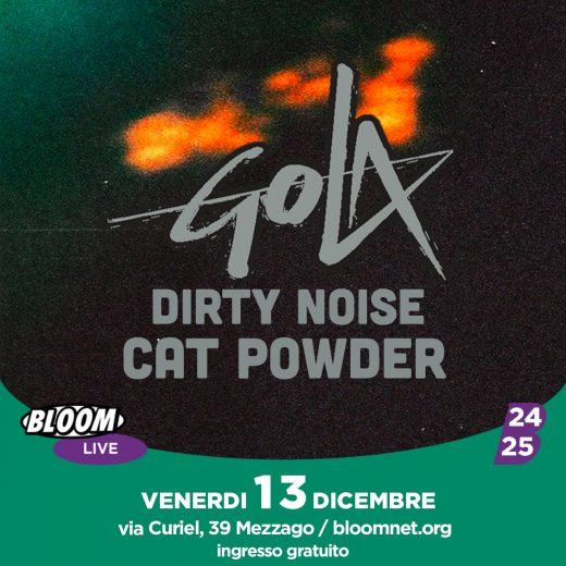 Gola ("Strametal" release party) + Dirty Noise + Cat Powder