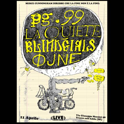 CAMBIO LOCATION | Pg.99 + La Quiete + Blind Girls + Øjne