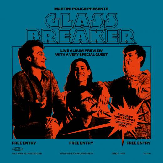 MARTINI POLICE Live Album Preview + Very Special Guest