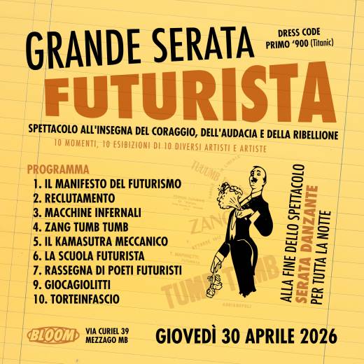 GRANDE SERATA FUTURISTA