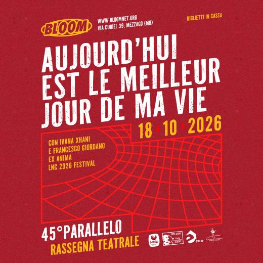 45° Parallelo • AUJOURD’HUI EST LE MEILLEUR JOUR DE MA VIE