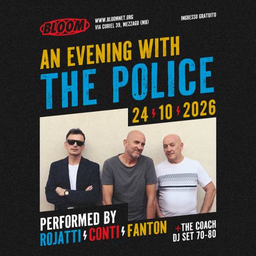 An evening with THE POLICE perfomed by Rojatti-Conti-Fanton
